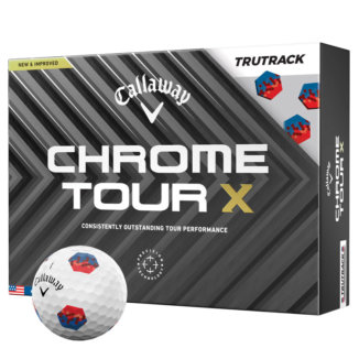 Callaway Chrome Tour X TruTrack Golf Balls White