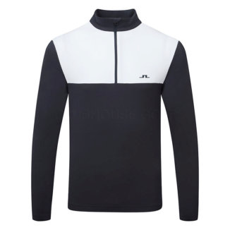 J.Lindeberg Arlon 1/2 Zip Golf Sweater Navy/White GMJS11681-6855