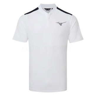 Mizuno Squad Golf Polo Shirt White 52GAB001-01
