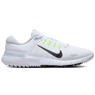 Nike Free Golf Shoes White/Black/Pure Platinum/Wolf Grey FN0332-101