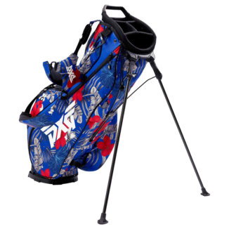 PXG Aloha 24 Carry Golf Stand Bag Blue/White/Red