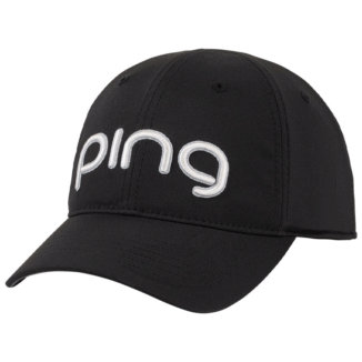 Ping Ladies Tour Delta Golf Hat Black 35264-92-BLK