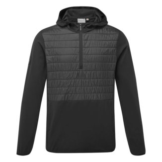 Ping Norse Primaloft S5 Zoned Hooded Golf Wind Jacket Black/Black P03633-D88