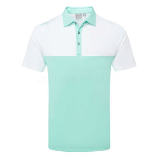 Ping Bodi Golf Polo Shirt Aruba Blue/White P03669-ABW