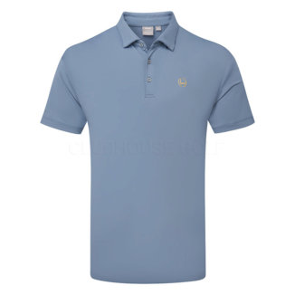 Ping Gold Putter Golf Polo Shirt Coronet Blue P03660-CTB