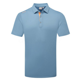 Ping Inver Golf Polo Shirt Coronet Blue Multi P03668-C500