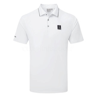 Ping Mr Ping II Golf Polo Shirt White P03663-002
