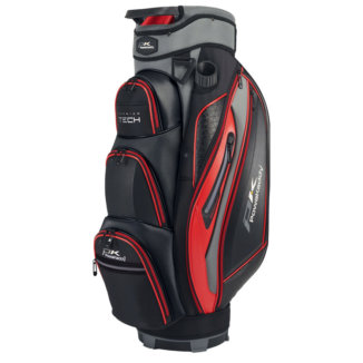 PowaKaddy Premium Tech Golf Cart Bag Gunmetal/Black/Red 02782-04-01
