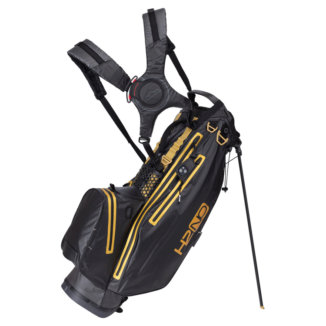Sun Mountain H2NO Lite Golf Stand Bag Steel/Black/Gold 24H2NOL-SBG