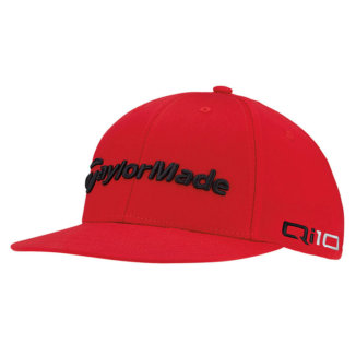 TaylorMade Tour Flatbill Golf Cap Red N26832