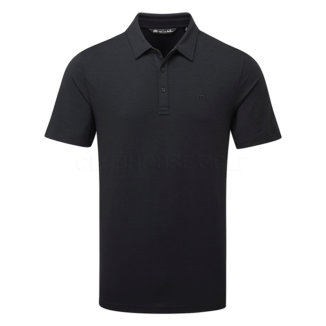 TravisMathew The Heater Golf Polo Shirt Black 1MW39-0BLK